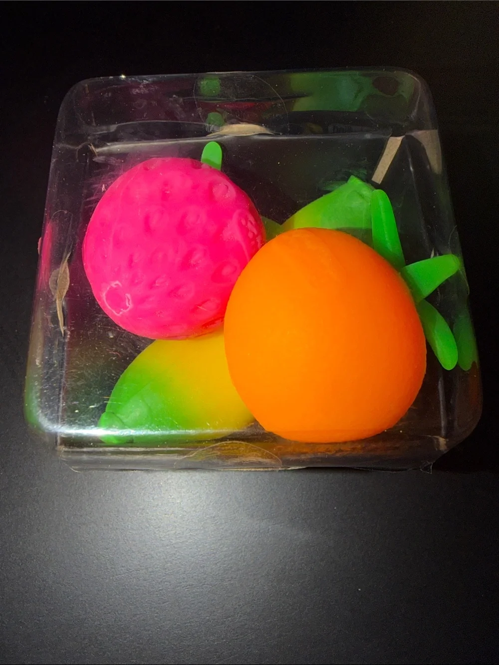 Groovy Ned Doh Fruit Toy Set - Schylling - Pink & Orange